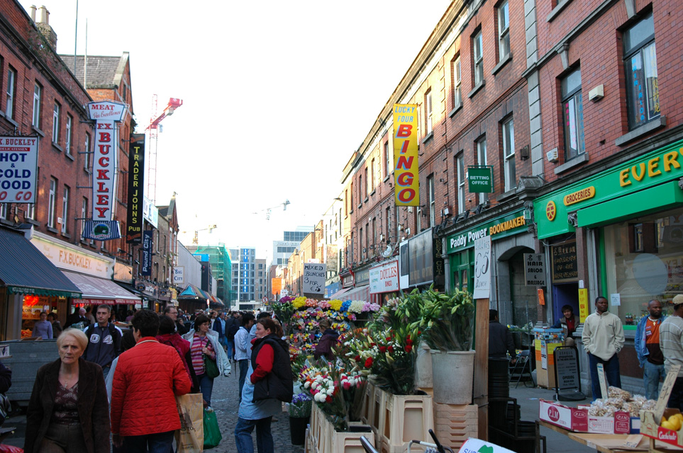 O Connell Street Dublin Ireland DUB Dublin Flower Market In Moore 